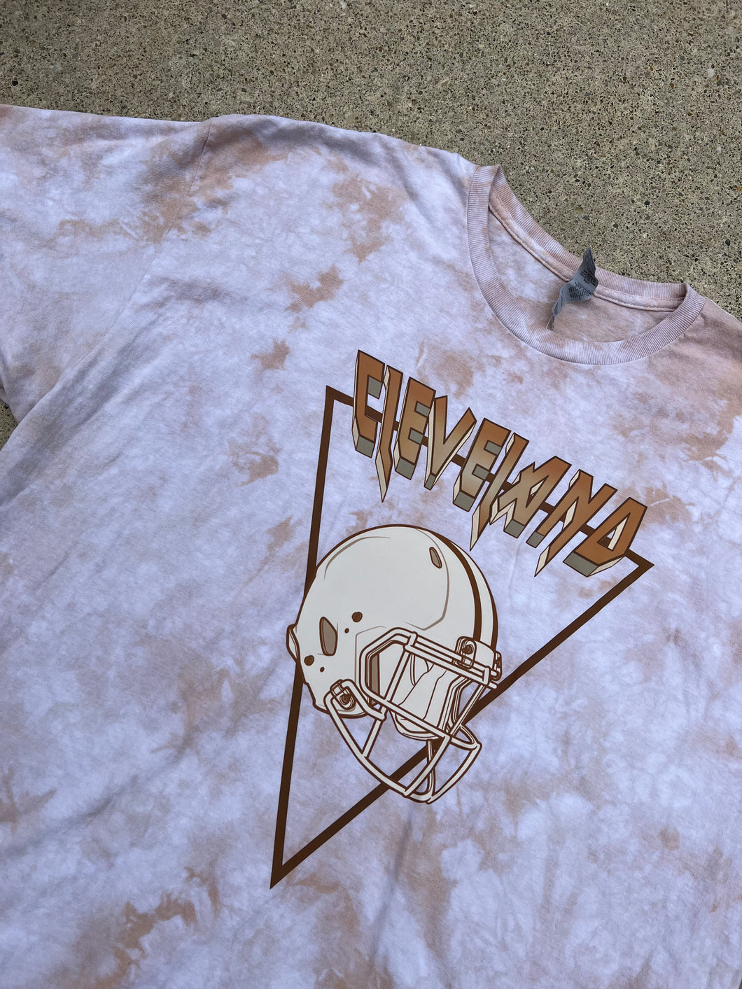 Cleveland Tie Dye Band Tee