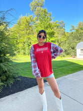Load image into Gallery viewer, INDIANS FLANNEL TEE
