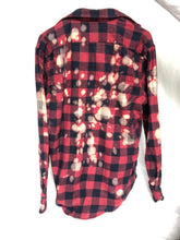Load image into Gallery viewer, BLEACHED RED &amp; NAVY FLANNEL
