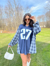 Load image into Gallery viewer, #27 GEORGE TITANS JERSEY X FLANNEL
