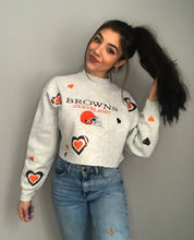 Load image into Gallery viewer, I LOVE THE BROWNS VINTAGE CREWNECK

