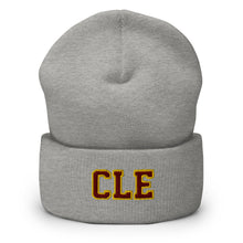 Load image into Gallery viewer, CLASSIC CLEVELAND BASKETBALL CUFFED BEANIE
