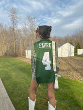 Load image into Gallery viewer, #4 FAVRE JETS JERSEY X FLANNEL
