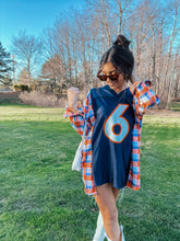 Load image into Gallery viewer, #6 CUTLER BRONCOS JERSEY X FLANNEL
