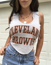 Load image into Gallery viewer, CLEVELAND BROWNS CHEETAH TANK
