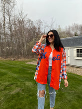 Load image into Gallery viewer, NY METS JERSEY X FLANNEL
