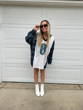 Load image into Gallery viewer, #8 BRUNNEL JAGUARS JERSEY X FLANNEL

