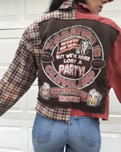 Load image into Gallery viewer, TAILGATING IN CLE SPLIT FLANNEL
