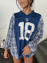 Load image into Gallery viewer, #18 MANNING COLTS JERSEY X FLANNEL
