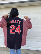 Load image into Gallery viewer, NAVY MILLER JERSEY X FLANNEL
