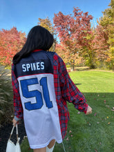 Load image into Gallery viewer, #51 SPIKES BILLS JERSEY X FLANNEL
