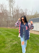 Load image into Gallery viewer, BOSTON BASEBALL JERSEY X FLANNEL
