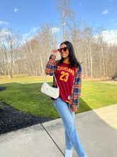 Load image into Gallery viewer, 23 JAMES CAVS JERSEY X FLANNEL
