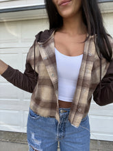 Load image into Gallery viewer, LIGHTWEIGHT HOODED FLANNEL

