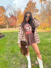 Load image into Gallery viewer, #92 BROWN JERSEY X FLANNEL
