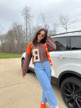 Load image into Gallery viewer, SPLIT BROWNS JERSEY X CREWNECK
