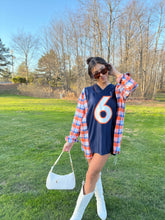 Load image into Gallery viewer, #6 CUTLER BRONCOS JERSEY X FLANNEL
