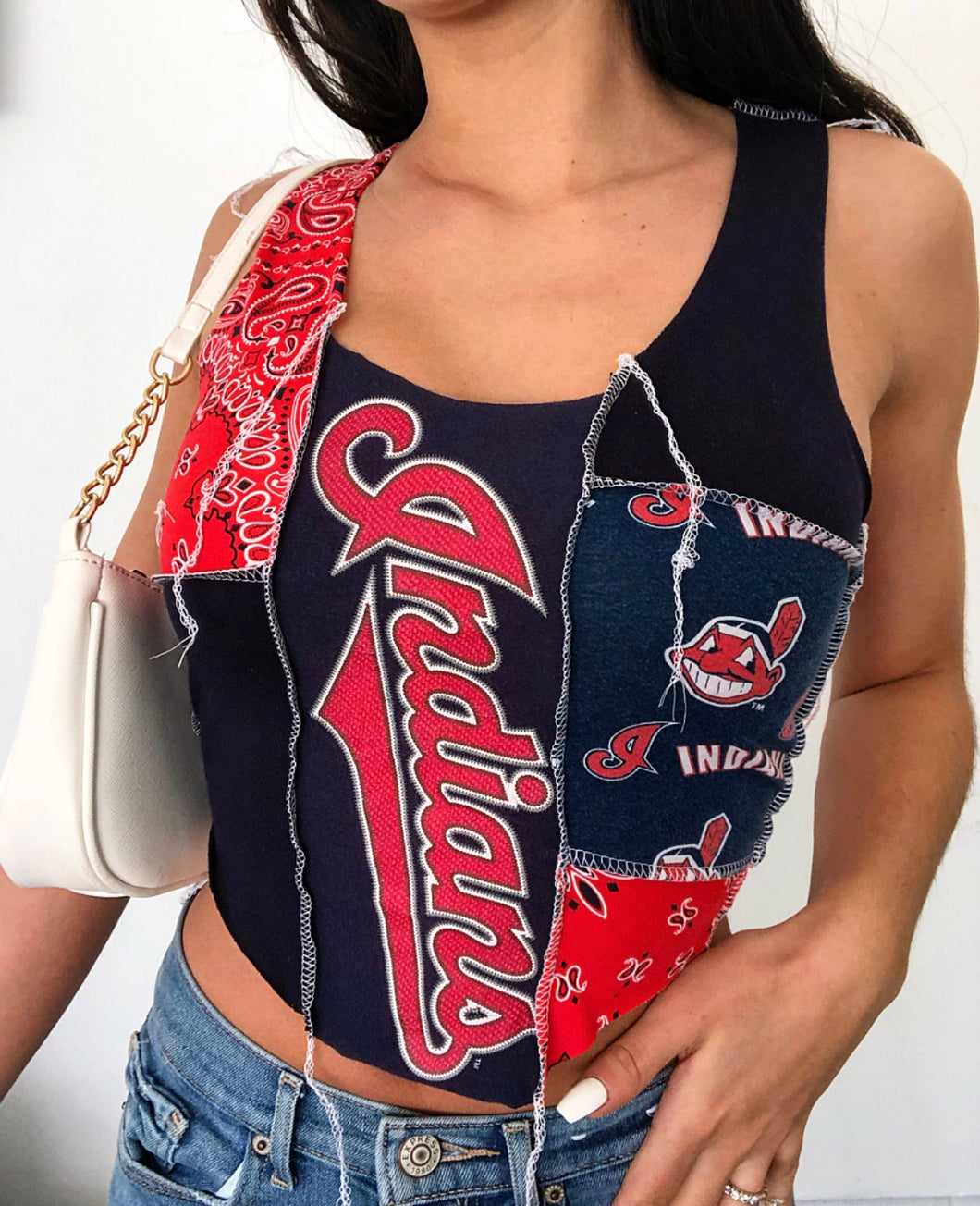 Indians New Patchwork Tank