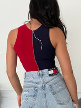 Load image into Gallery viewer, SPLIT HIGH NECK INDIANS TANK

