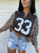 Load image into Gallery viewer, CLEVELAND FOOTBALL JERSEY X FLANNEL
