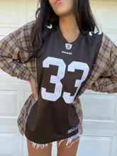 Load image into Gallery viewer, CLEVELAND FOOTBALL JERSEY X FLANNEL
