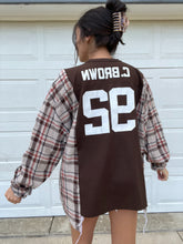 Load image into Gallery viewer, C BROWN JERSEY X FLANNEL
