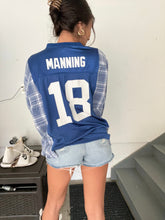 Load image into Gallery viewer, #18 MANNING COLTS JERSEY X FLANNEL
