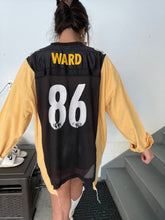 Load image into Gallery viewer, #86 WARD STEELERS JERSEY X FLANNEL
