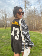 Load image into Gallery viewer, #43 POLAMALO STEELERS JERSEY X FLANNEL
