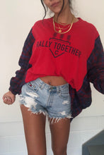 Load image into Gallery viewer, RALLY TOGETHER FLANNEL TEE
