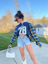 Load image into Gallery viewer, #28 GORDON CHARGERS JERSEY X FLANNEL
