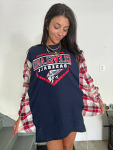 Load image into Gallery viewer, CLE BASEBALL FLANNEL TEE
