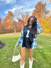 Load image into Gallery viewer, #1 NEWTON PANTHERS JERSEY X FLANNEL
