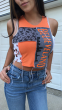 Load image into Gallery viewer, HIGH NECK BELIEVELAND PATCHWORK TANK
