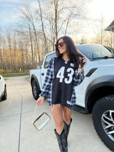 Load image into Gallery viewer, #43 POLAMALU STEELERS JERSEY X FLANNEL

