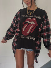 Load image into Gallery viewer, ROLLING STONES FLANNEL TOP
