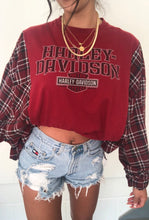 Load image into Gallery viewer, HARLEY DAVIDSON FLANNEL TOP
